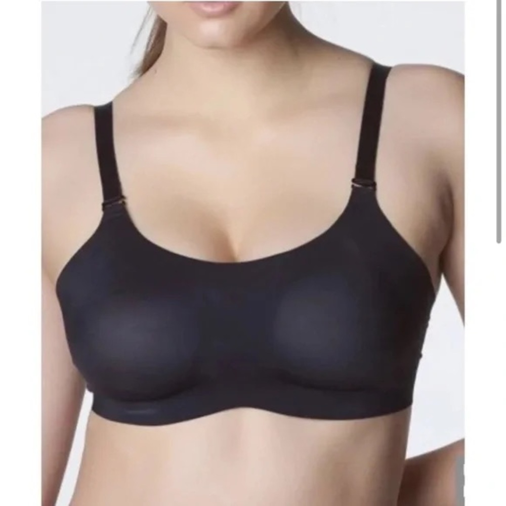 Knix The Evolution Wireless Bra In Black, Size 8 - image 6